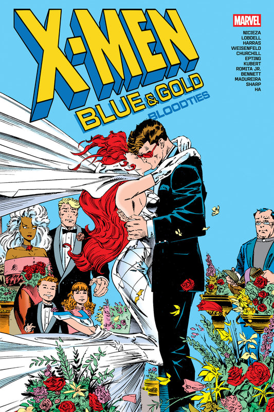 X-Men: Blue & Gold Bloodties Omnibus Andy Kubert Cover