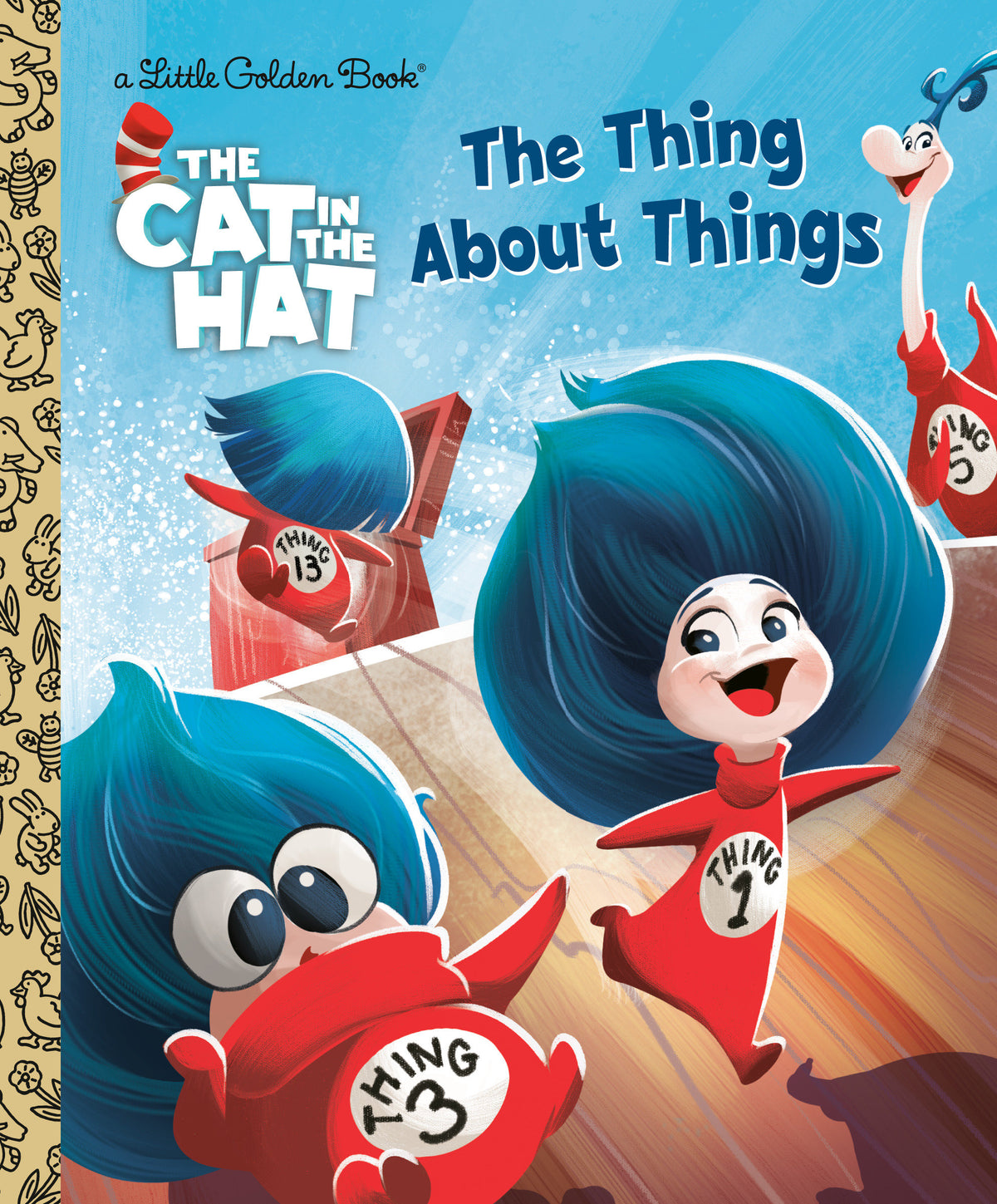 The Thing About Things (The Cat In The Hat Movie) Little Golden Book