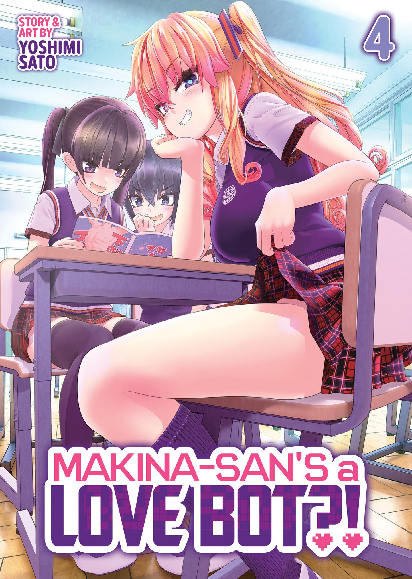 Makina San's A Love Bot?! Volume. 4