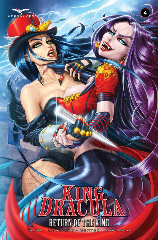 King Dracula #4 Cover B Cardygrade