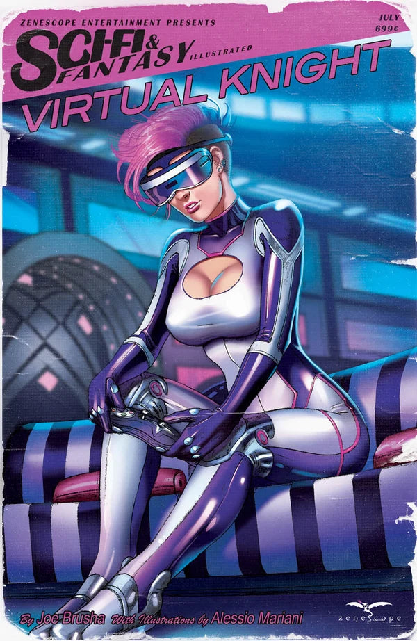 Sci-Fi & Fantasy Illustrated: Virtual Knight Cover B