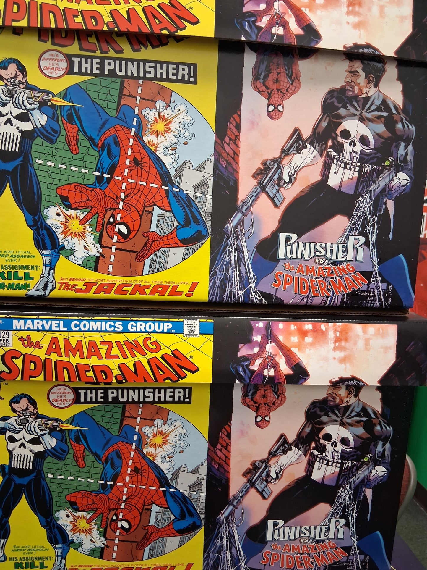 Marvel Graphic Comic Box: Punisher/Spider-Man