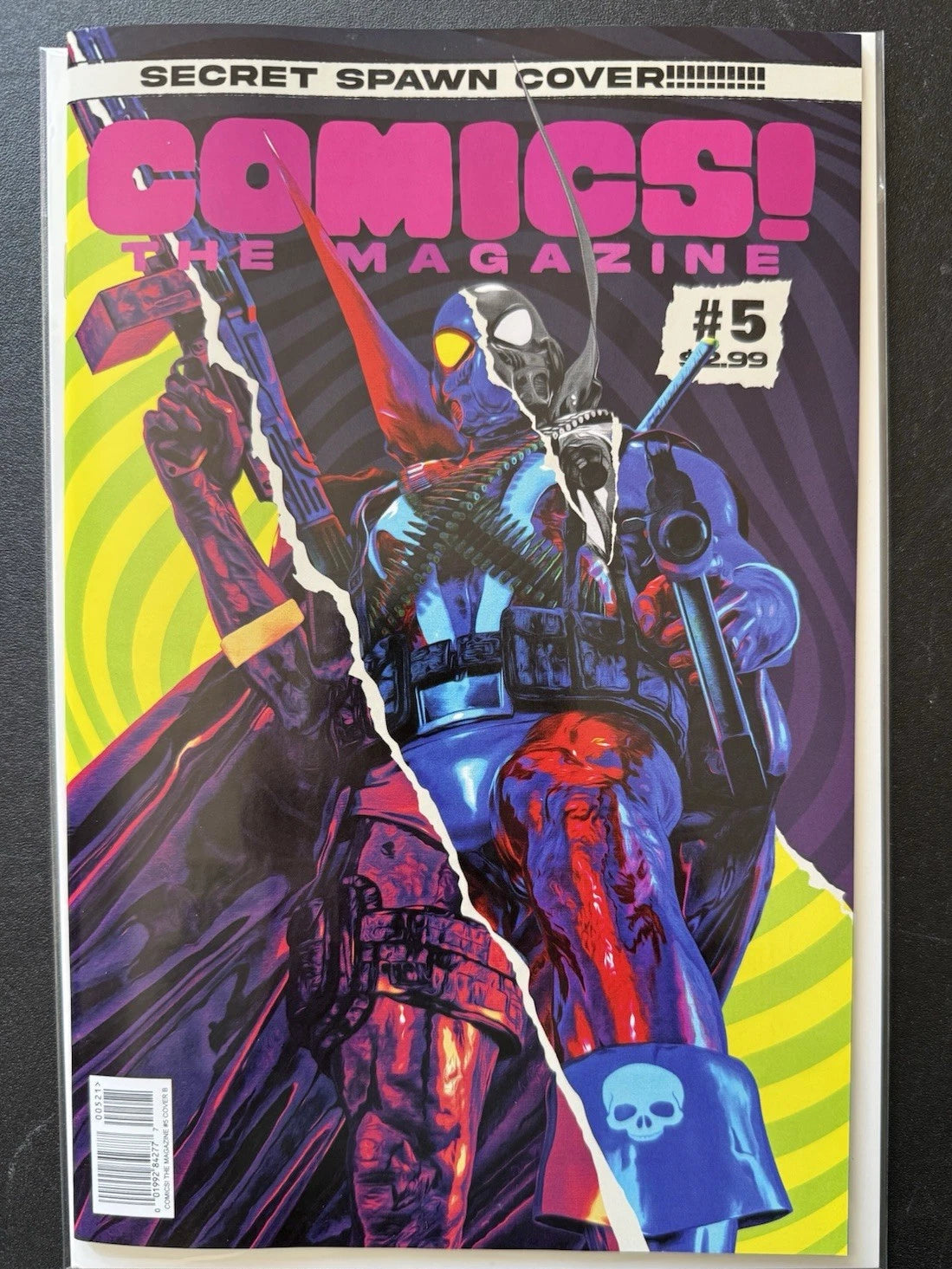 Comics The Magazine #5 Secret Spawn Cover
